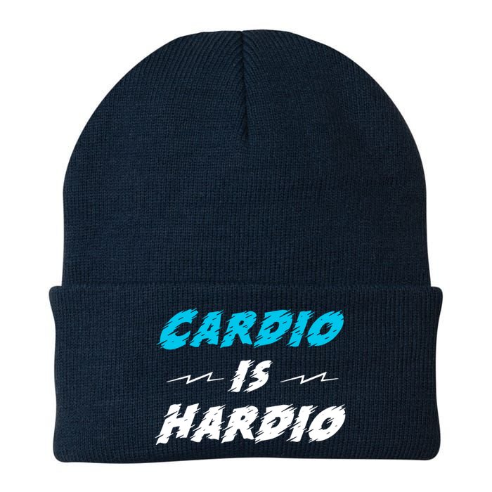 Cardio Is Hardio Knit Cap Winter Beanie