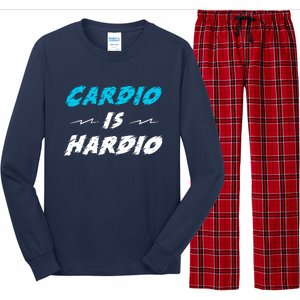 Cardio Is Hardio Long Sleeve Pajama Set