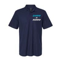 Cardio Is Hardio Softstyle Adult Sport Polo