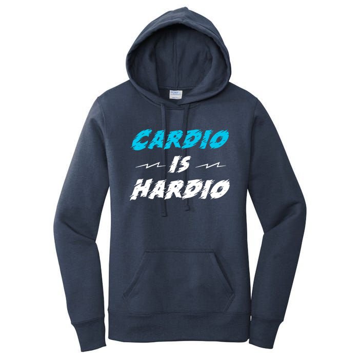 Cardio Is Hardio Women's Pullover Hoodie