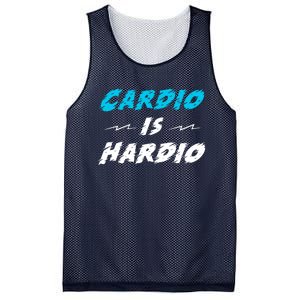 Cardio Is Hardio Mesh Reversible Basketball Jersey Tank