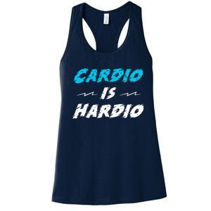 Cardio Is Hardio Women's Racerback Tank