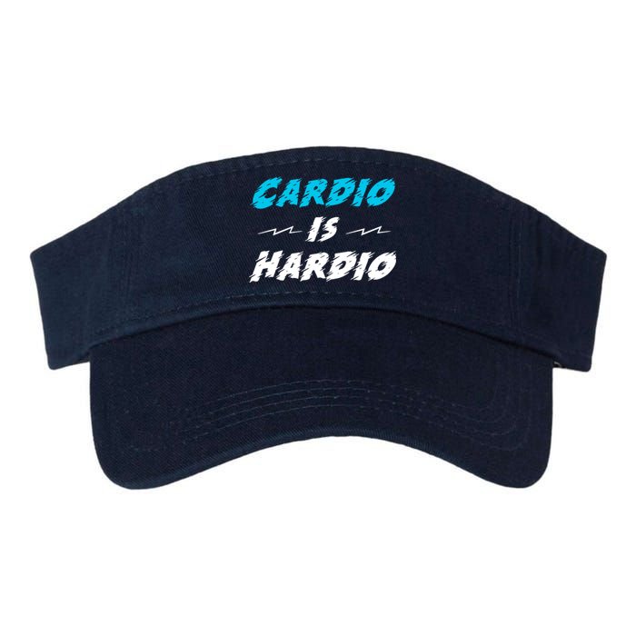 Cardio Is Hardio Valucap Bio-Washed Visor