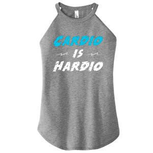 Cardio Is Hardio Women's Perfect Tri Rocker Tank