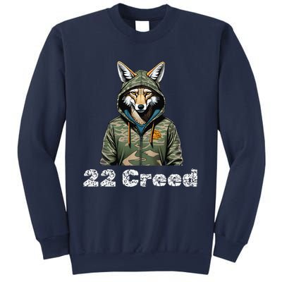 Coyote In Hood 22 Graphic Hunting Sweatshirt