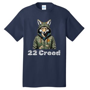 Coyote In Hood 22 Graphic Hunting Tall T-Shirt