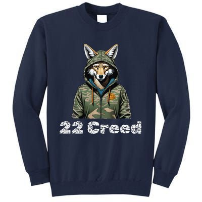 Coyote In Hood 22 Graphic Hunting Tall Sweatshirt