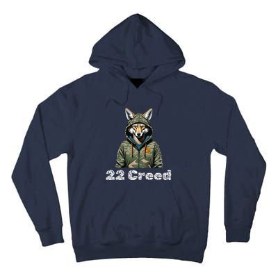 Coyote In Hood 22 Graphic Hunting Tall Hoodie