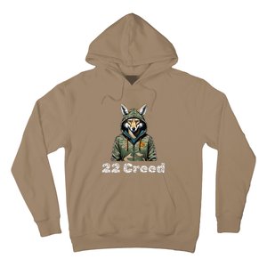 Coyote In Hood 22 Graphic Hunting Hoodie