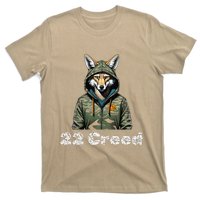 Coyote In Hood 22 Graphic Hunting T-Shirt