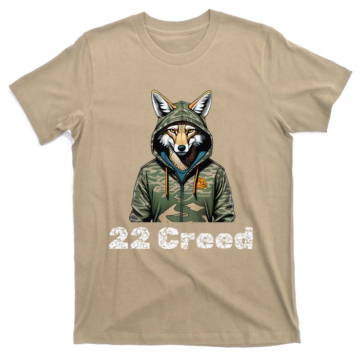 Coyote In Hood 22 Graphic Hunting T-Shirt