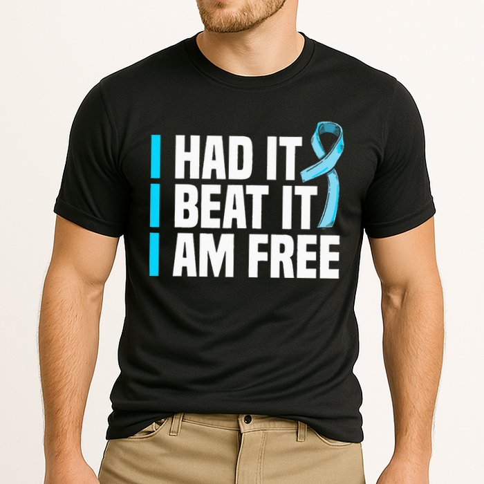 Cancer I Had It I Beat It Im Free Prostate Cancer Survivor Cooling Performance Crew T-Shirt