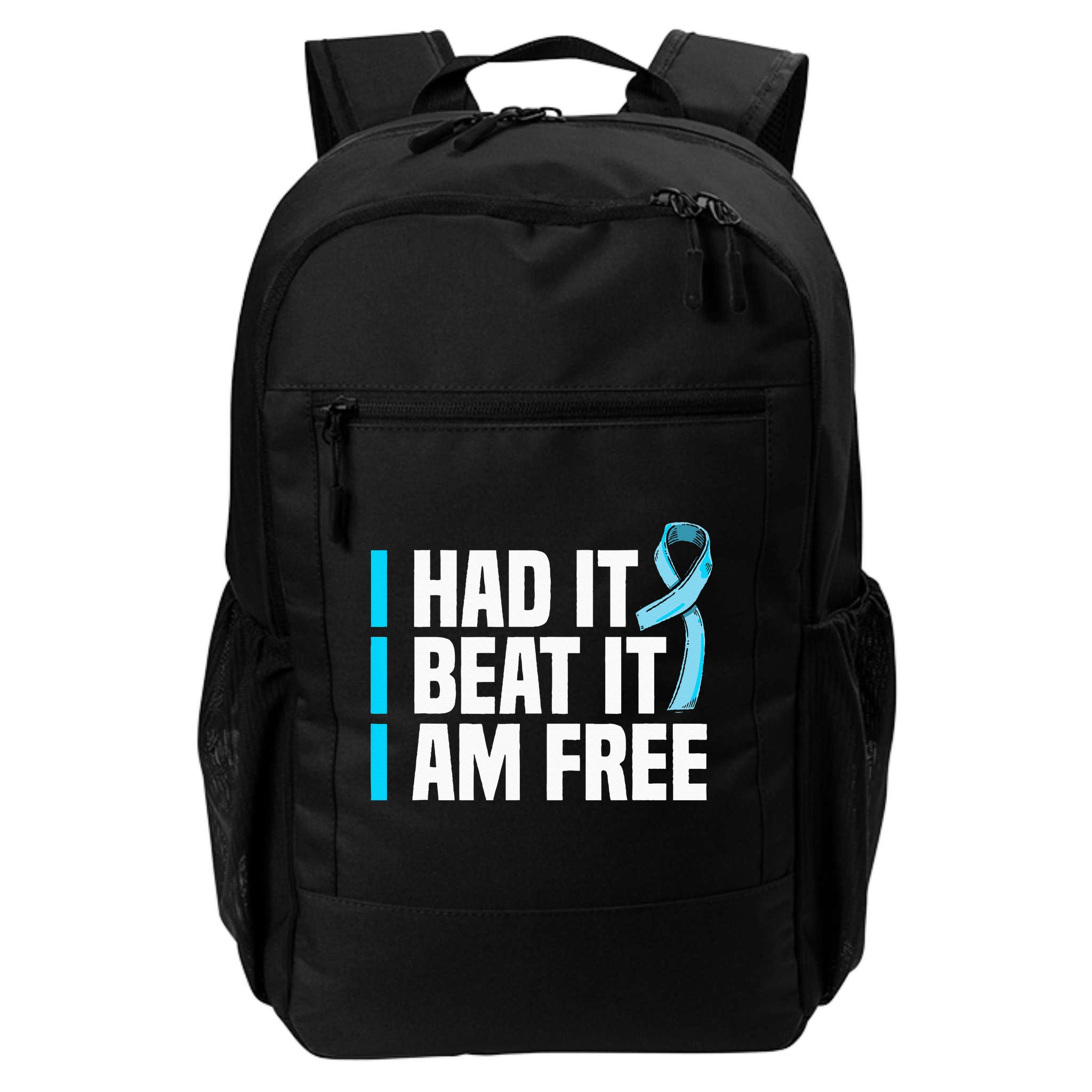 Cancer I Had It I Beat It Im Free Prostate Cancer Survivor Backpack