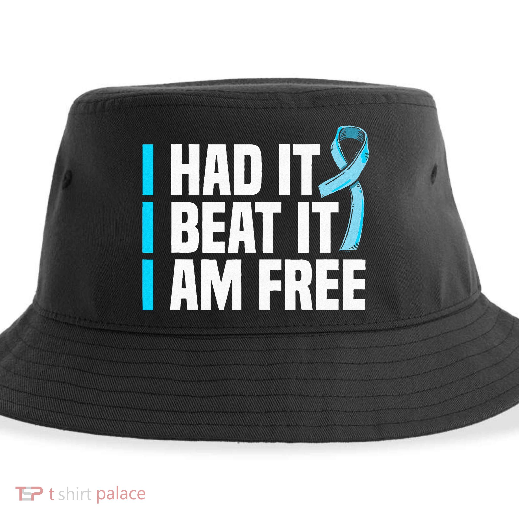 Cancer I Had It I Beat It Im Free Prostate Cancer Survivor Sustainable Bucket Hat