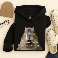 Capybara Idk How Much Longer I Can Slay Hoodie