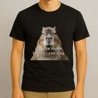 Capybara Idk How Much Longer I Can Slay T-Shirt
