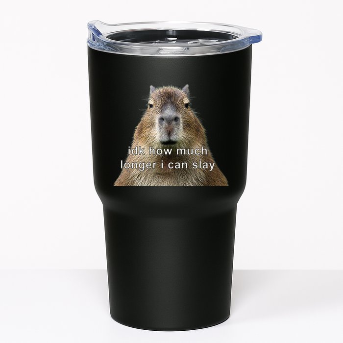 Capybara Idk How Much Longer I Can Slay Tumbler