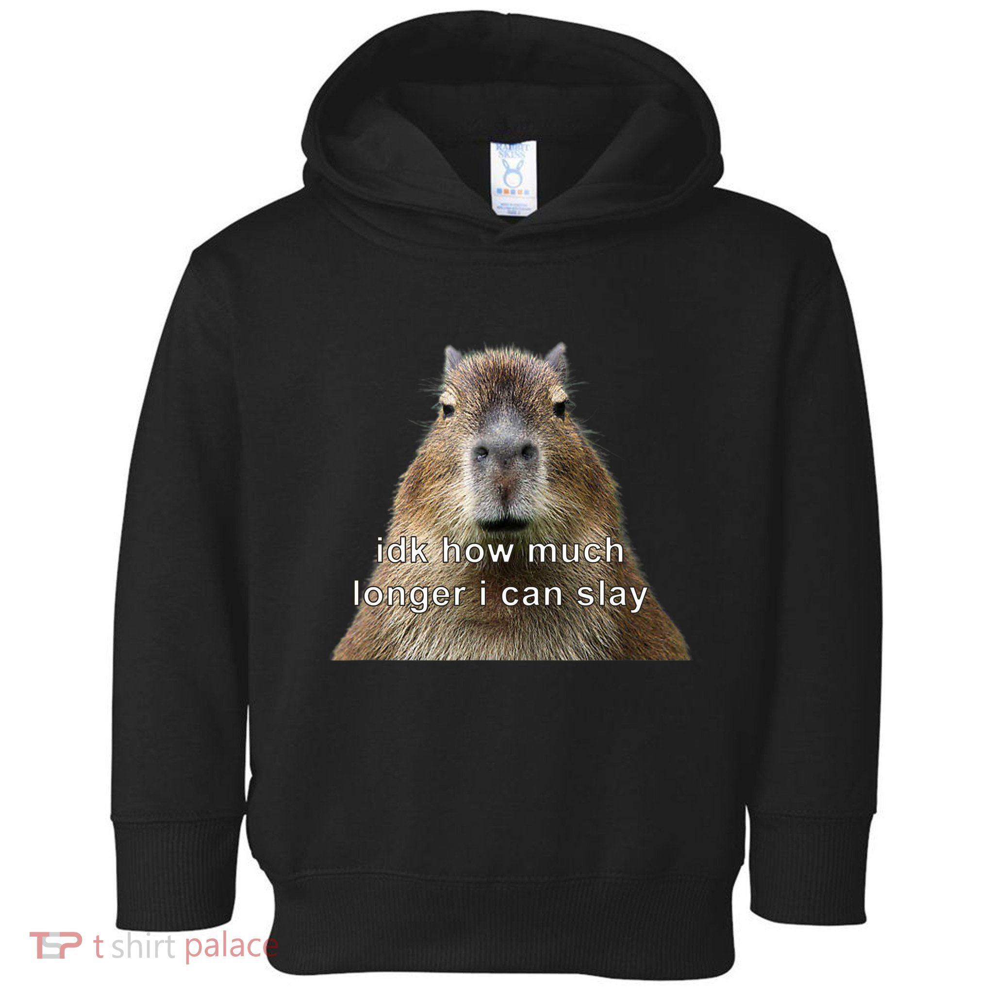 Capybara Idk How Much Longer I Can Slay Toddler Hoodie