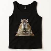 Capybara Idk How Much Longer I Can Slay Tank Top