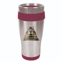 Capybara Idk How Much Longer I Can Slay 16oz Travel Tumbler