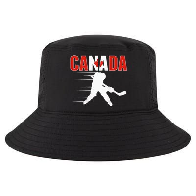 Canada Ice Hockey Lovers Jersey Canadian Hockey Team Fans Cool Comfort Performance Bucket Hat