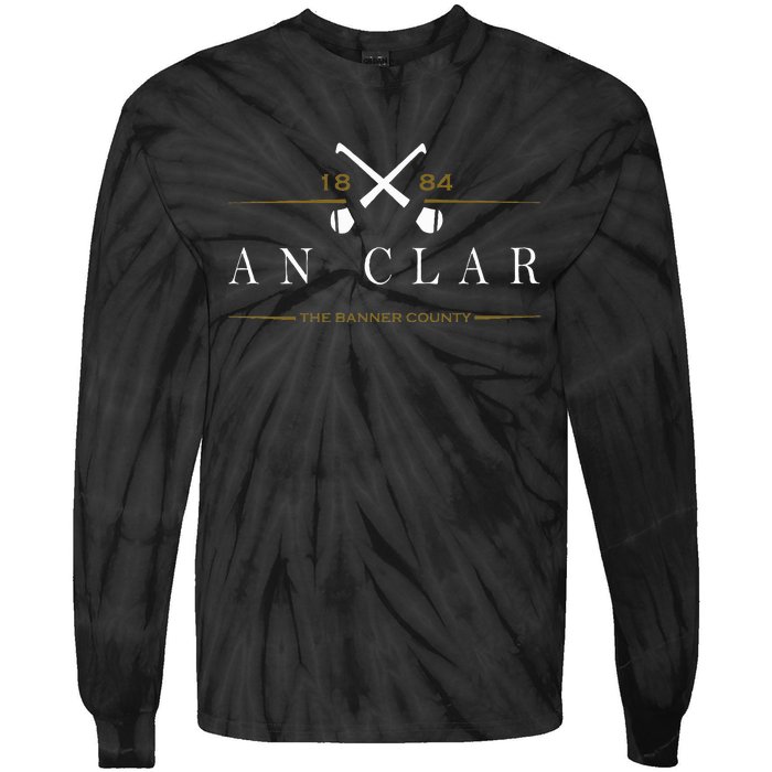 Clare Ireland Hurling Tie-Dye Long Sleeve Shirt