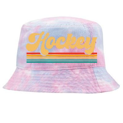 Cool Ice Hockey Art For    Ice Hockey Player Tie-Dyed Bucket Hat