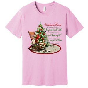 Christmas In Heaven Christmas Tree Chrisitan Premium T-Shirt