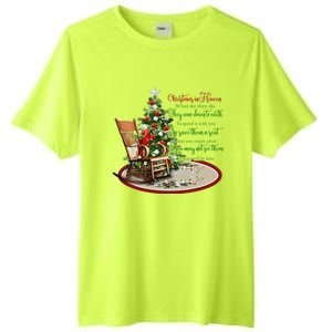 Christmas In Heaven Christmas Tree Chrisitan Tall Fusion ChromaSoft Performance T-Shirt