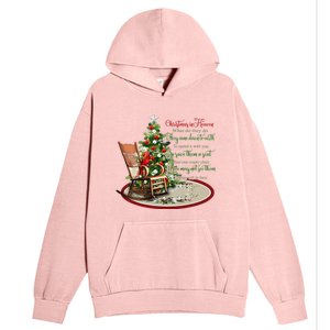 Christmas In Heaven Christmas Tree Chrisitan Urban Pullover Hoodie