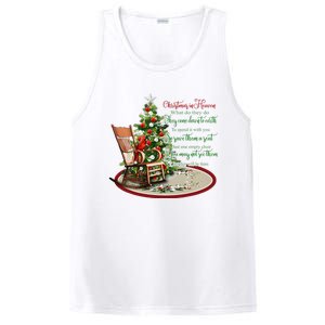 Christmas In Heaven Christmas Tree Chrisitan PosiCharge Competitor Tank