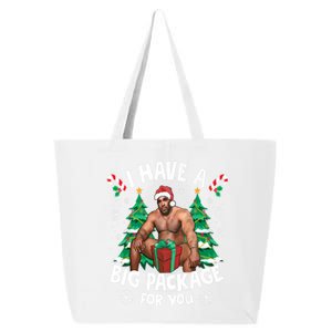 Christmas I Have A Big Package For You Naughty Big Black Guy 25L Jumbo Tote