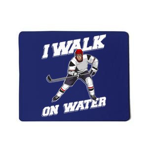 Cool Ice Hockey Player Art For Ice Hockey Lover Mousepad