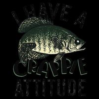 Cool I Have Crappie Attitude Gift Women Funny Fishing 16 in Basic Backpack