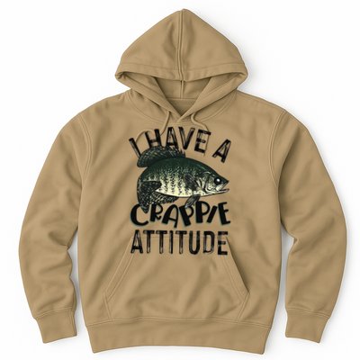 Cool I Have Crappie Attitude Gift Women Funny Fishing Hoodie