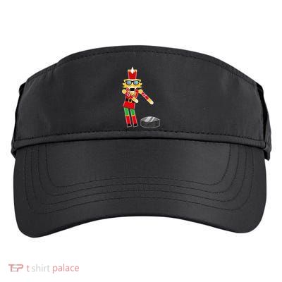 Christmas Ice Hockey Flossing Nutcracker Funny Gift Adult Drive Performance Visor