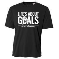 Cool Ice Hockey Lover Goalie Sports Gift Cooling Performance Crew T-Shirt