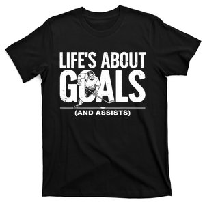 Cool Ice Hockey Lover Goalie Sports Gift T-Shirt