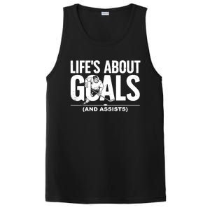 Cool Ice Hockey Lover Goalie Sports Gift PosiCharge Competitor Tank