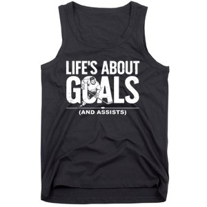 Cool Ice Hockey Lover Goalie Sports Gift Tank Top