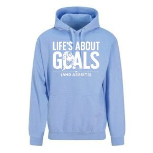 Cool Ice Hockey Lover Goalie Sports Gift Unisex Surf Hoodie