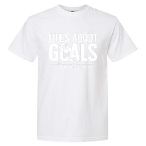 Cool Ice Hockey Lover Goalie Sports Gift Garment-Dyed Heavyweight T-Shirt