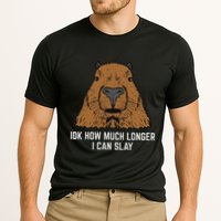 Capybara Idk How Much I Can Slay Capy Rodent Women Cooling Performance Crew T-Shirt