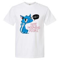 Cat. I Hate Morning People. Garment-Dyed Heavyweight T-Shirt