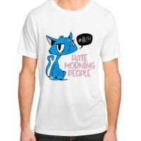 Cat. I Hate Morning People. Adult ChromaSoft Performance T-Shirt