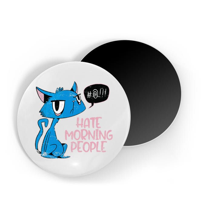 Cat. I Hate Morning People. Magnet