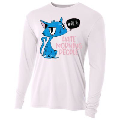 Cat. I Hate Morning People. Cooling Performance Long Sleeve Crew