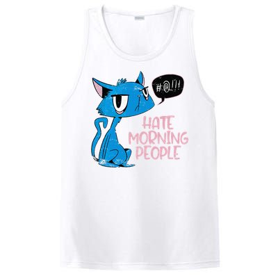 Cat. I Hate Morning People. PosiCharge Competitor Tank