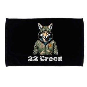 Coyote In Hood 22 Ting Microfiber Hand Towel