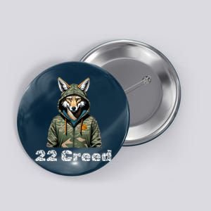 Coyote In Hood 22 Ting Button